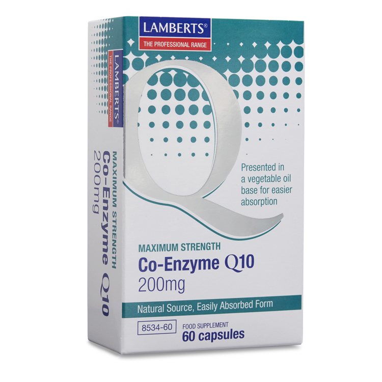 Lamberts Co Enzyme Q10 200mg 60 caps